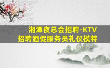 湘潭夜总会招聘-KTV招聘酒促服务员礼仪模特
